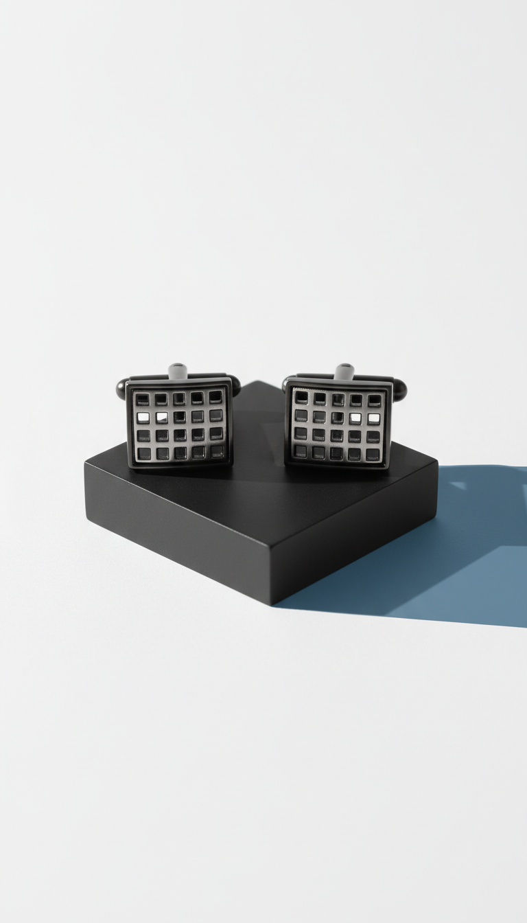 Urban Grid Cufflinks